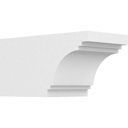 Ekena Millwork Standard Pescadero Architectural Grade PVC Rafter Tail, 6"W X 6"H X 12"L RFTP06X06X12PEC
